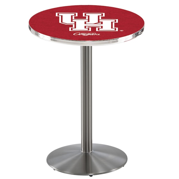 Holland Bar Stool Co 42" Stainless Steel Houston Pub Table L214S4228Houston - main